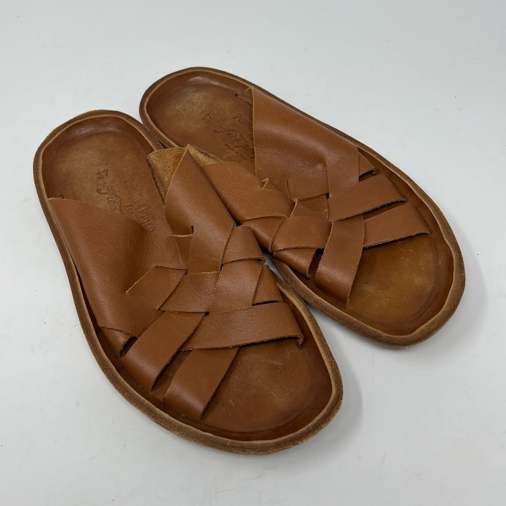Punto Pigro for Free People leather sandal